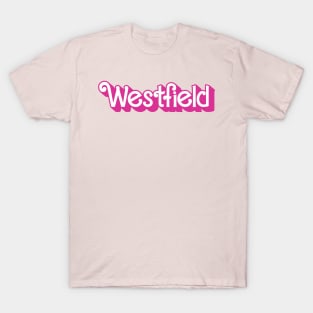 Town of Westfield New Jersey Doll Lettering T-Shirt